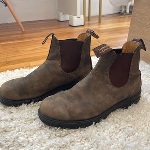 Blundstone Brown Matte Leather Boots